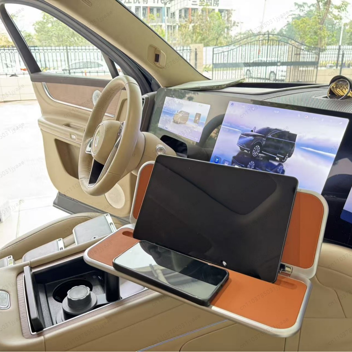 Laptop Accessories Table - New Car Foldable Tray Table, Portable