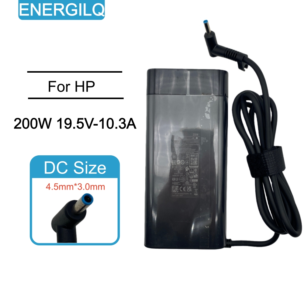 Victus Laptop Accessories - 200W 19.5V 10.3A Laptop Charger Adapter