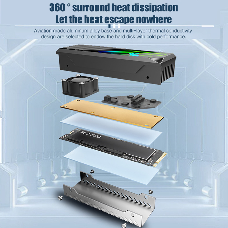 M2 Heat-sink NVMe SSD 2280 Coo - External Nvme Ssd review and price
