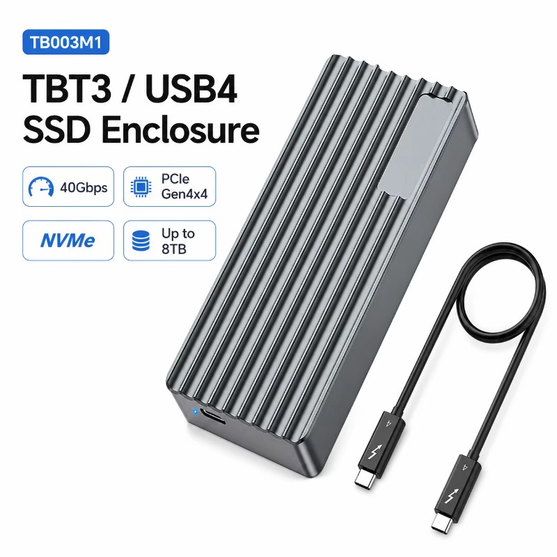 TBT3/USB4 M.2 NVMe SSD Enclosu - External Nvme Ssd review and price
