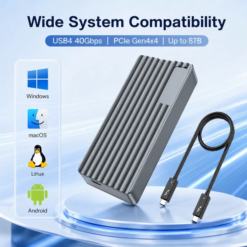 TBT3/USB4 M.2 NVMe SSD Enclosu - External Nvme Ssd review and price