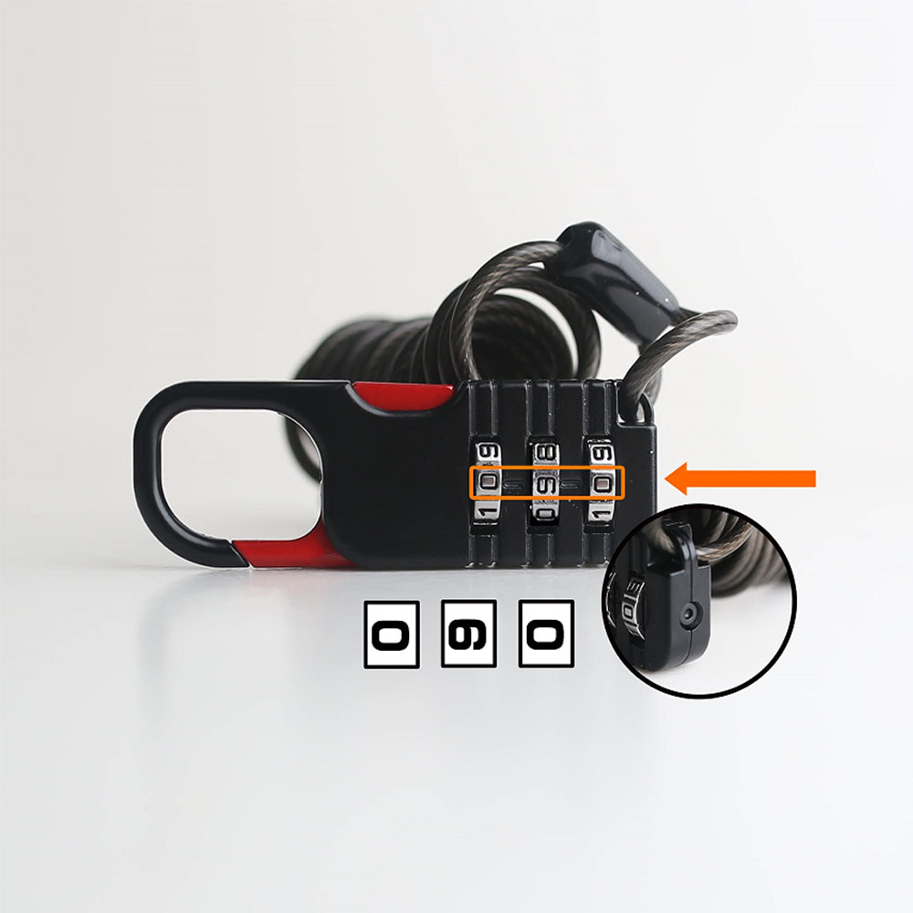 3 Digit Combination Padlock wi - Laptop Backpack Anti Theft review and price